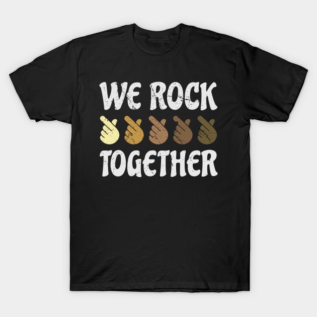 Love sign - We Rock Together Love Sign. ILY T-Shirt by GoPath